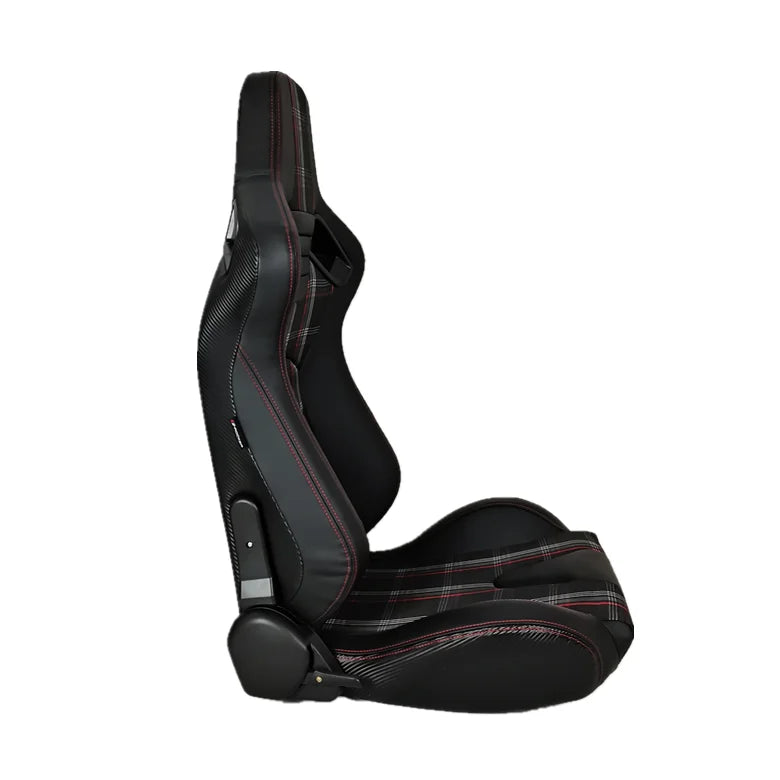 JBR1041 Hot Sale New pvc leather Single slider racing universal bucket seats for sale