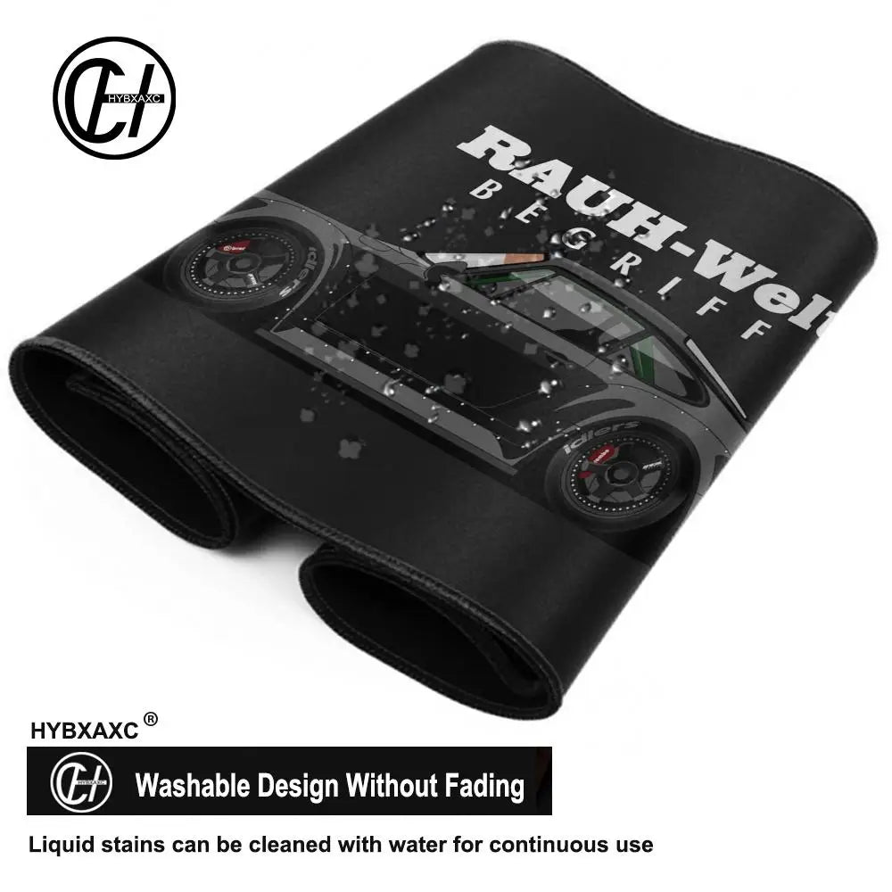 Japan sports car jdm RWB 911 964 933 XXL Mousepad Boy Pad Natural Rubber mousepad Desk Mat Anime Lock edge Mousepad
