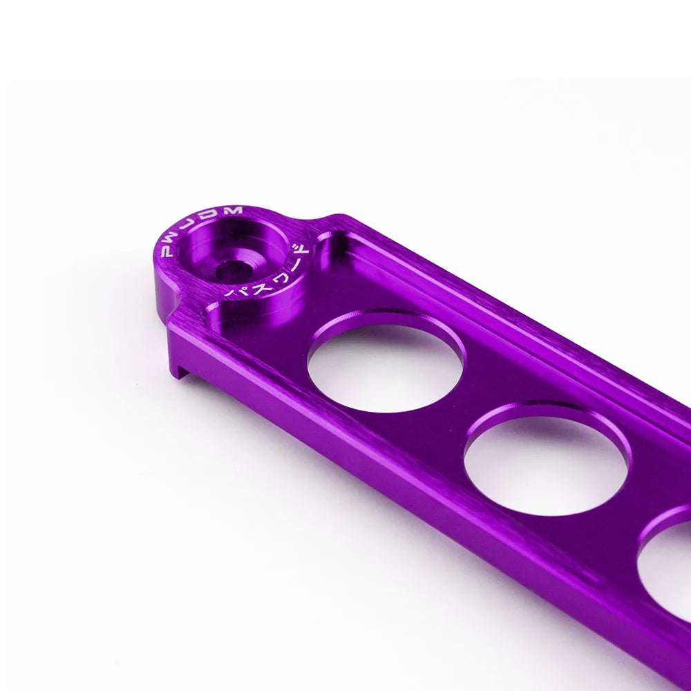 JDM Styling Car Battery Tie Down Mount Hold Bracket Lock Anodized Battery Fasten Brace Lock For Honda Civic/CRX 88-00 BTD001