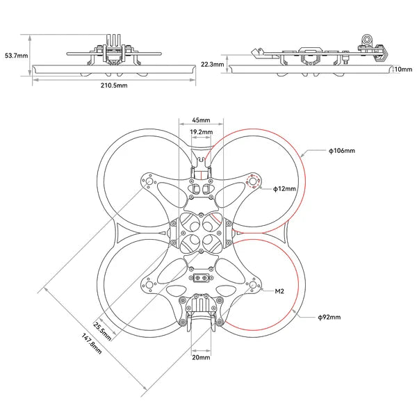 BetaFPV Pavo35 Whoop Duct
