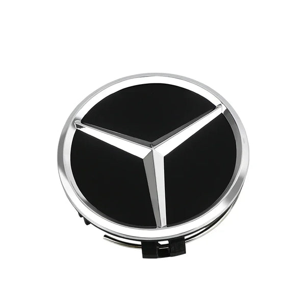 4Pcs 75MM Car Wheel Center Hub Caps AMG Wreath for Mercedes Benz GLE GLK SLK CLA CLK W203 W204 W205 W209 W210 W211 W212