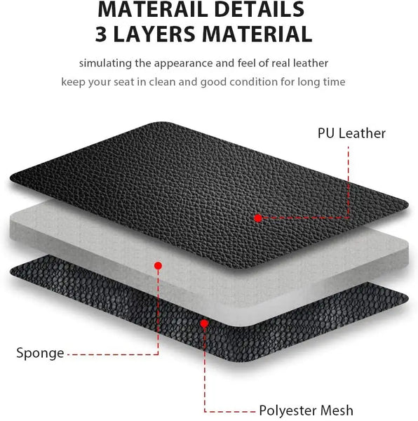 AUTOYOUTH PU Leather Front Car Seat Covers High Bucket Car Seat Cover Auto Interior For 308 CC For Ranger XLT 2001 For Opel