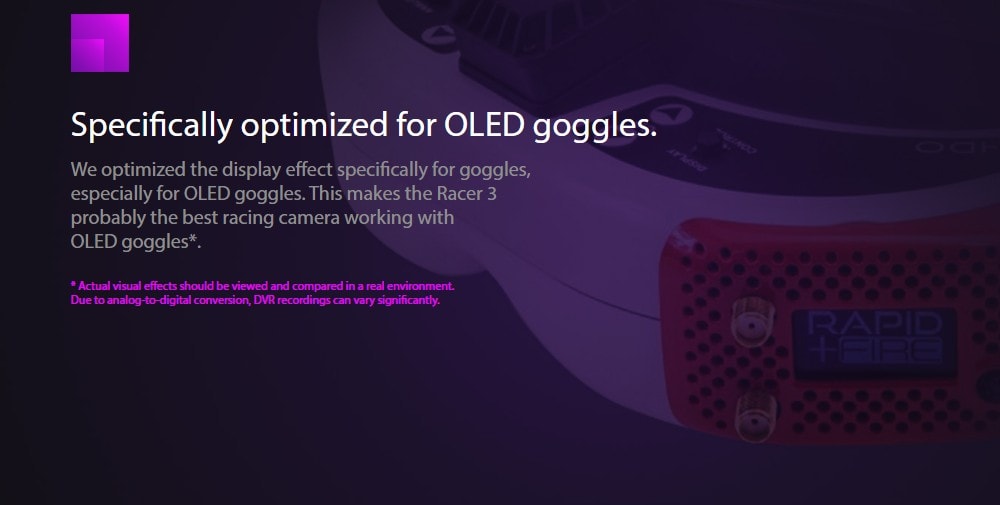 Runcam Racer 3 Low Latency FPV Camera