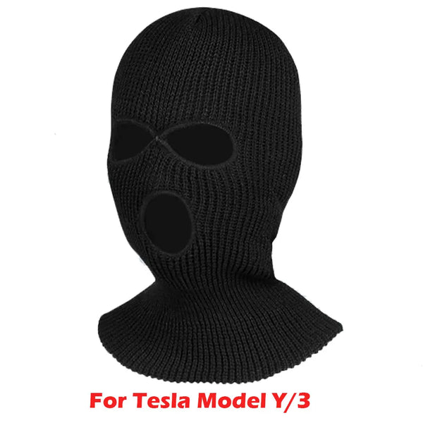 For Tesla Model Y Model 3 Car Seat Headcovering Personality Funny Hats Interior modification accessories Sentinel mode