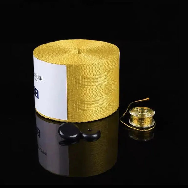 3.6M*4.8CM Car High-Strength Auto Seat Belt Webbing Fabric Racing Car Modified Seat Safety Belts Harness Strap