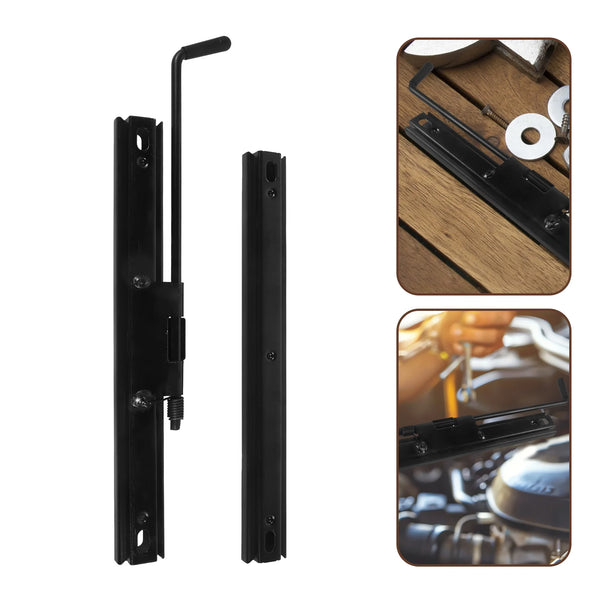 Seat Adjuster Mounting Track Assembly Kit Car Slider Universal Bucket Part Accessory Bracket Rails