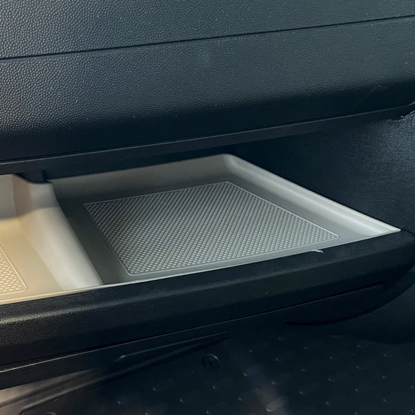 For Vauxhall Movano Lower Dashboard Rubber Inserts/Mats Light Grey autotrail motorhome, camper