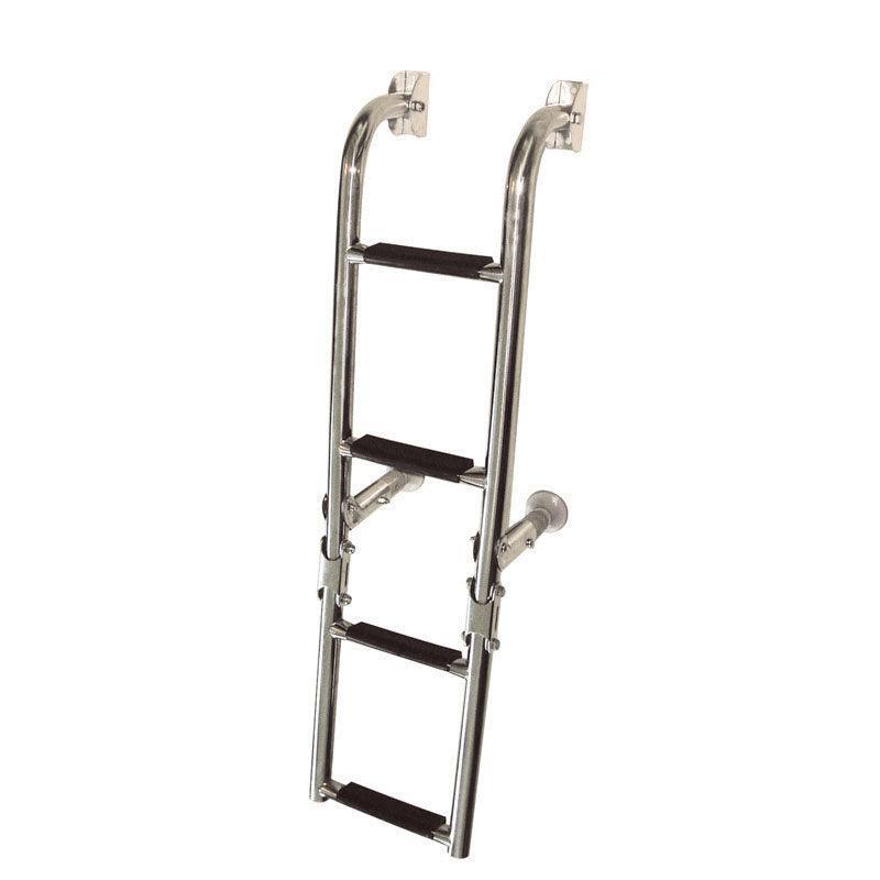 Folding Ladder 1+2 Step Inox 316 205x565mm | 4Boats