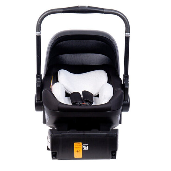 For Your Little One Qubi Infant Car Seat & Stroller 7 Piece Bundle - Eclipse Black