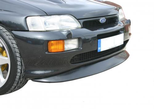 DS Ford Escort Cosworth MK5 5B 6 7 Front Bumper Stone Deflector Middle Splitter Gloss Black