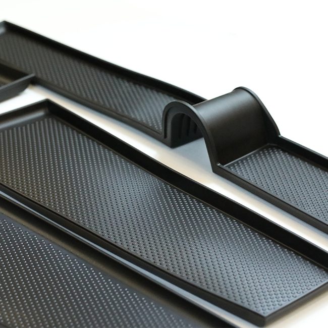 For Ford Transit Custom MK2 Rubber Door Liner Pocket Inserts – Stylish Protection for Your Van's Interior