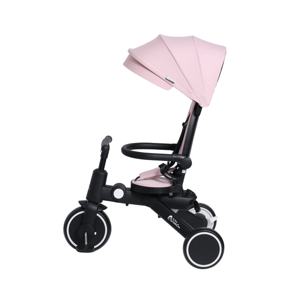 Foryourlittleone Xplor 6 in 1 Foldable Trike - Pastel Pink (10m-5y)