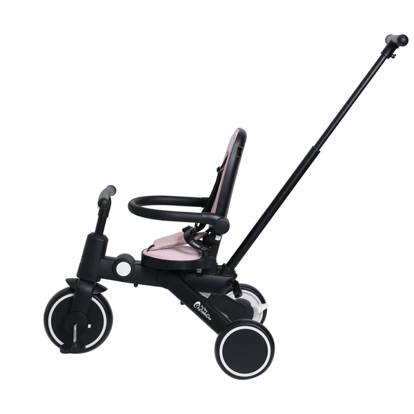 Foryourlittleone Xplor 6 in 1 Foldable Trike - Pastel Pink (10m-5y)