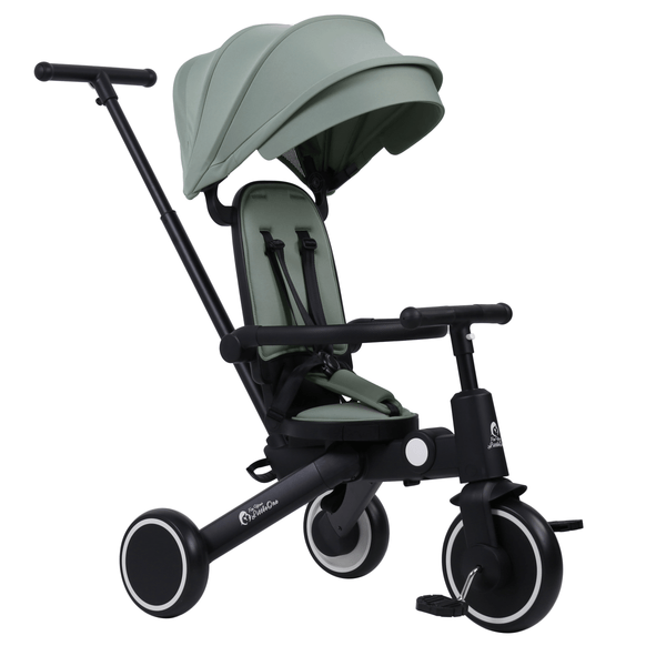 Foryourlittleone Xplor Plus 6 in 1 Foldable Trike - Green (10m-5y)