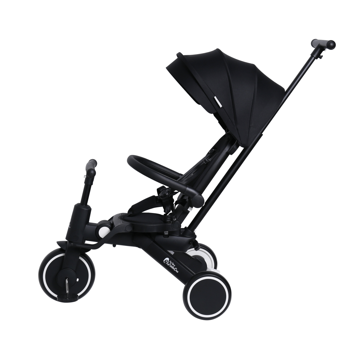 Foryourlittleone Xplor Ultimate 6 in 1 Foldable Trike - Jet Black (10m-5y)