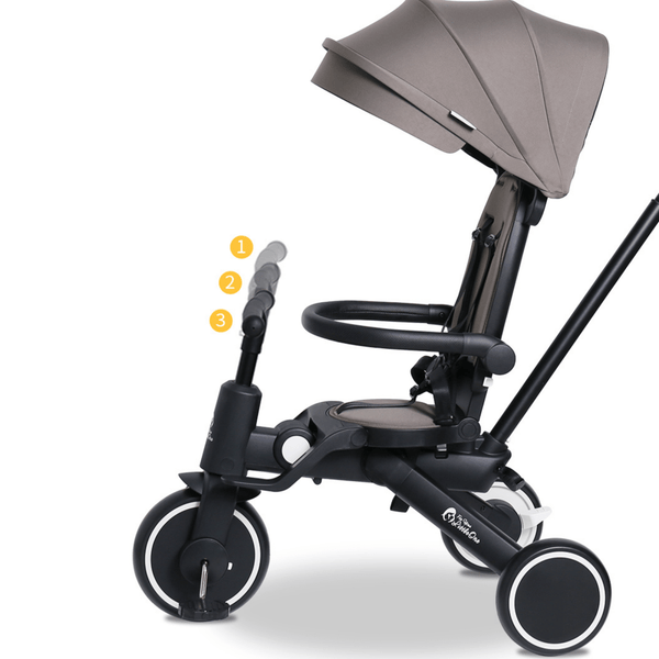 Foryourlittleone Xplor Plus 6 in 1 Foldable Trike - Pastel Pink (10m-5y)