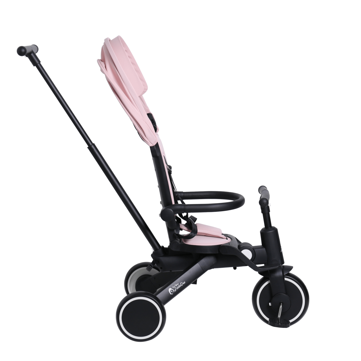 Foryourlittleone Xplor Plus 6 in 1 Foldable Trike - Pastel Pink (10m-5y)