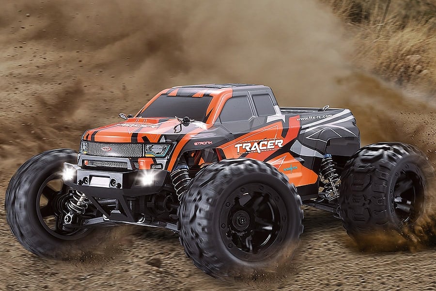 FTX Tracer 1/16 4WD Monster Truck RTR (Orange, Blue)