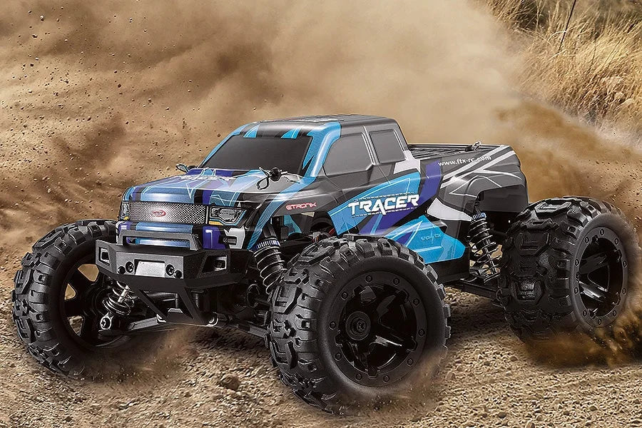 FTX Tracer 1/16 4WD Monster Truck RTR (Orange, Blue)