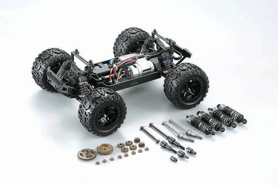 FTX Tracer 1/16 4WD Monster Truck RTR (Orange, Blue)