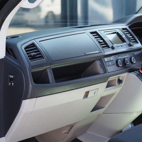 For VW T6 Transporter Glove Box Comfort Dash Conversion Textured Painted and Ready to Fit