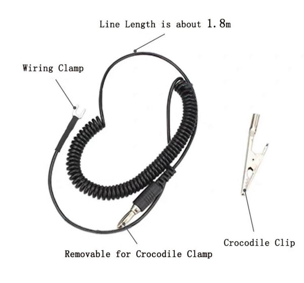 Ground Clamp Wire for TS100 / SQ-001