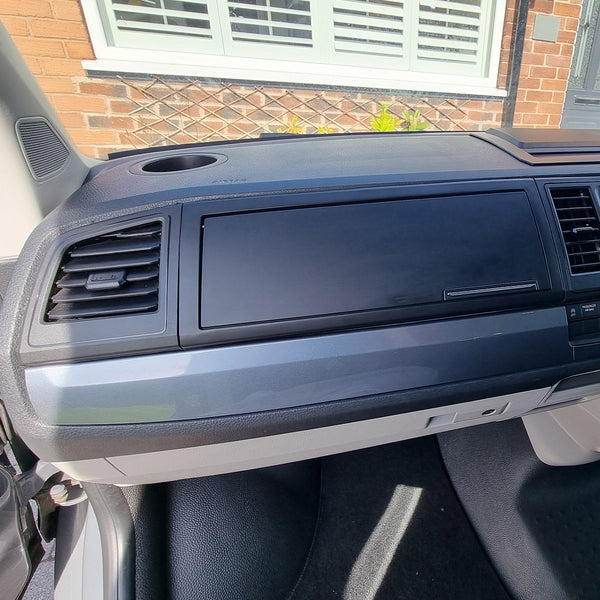 For VW Transporter T6 RHD Lower Dash Trim Gun Metal Grey – Interior Styling Accessories
