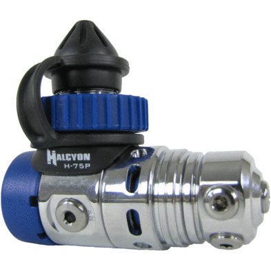 Halcyon Complete DIR Twinset Regulator Set - Premium Piston System - H-75P, Halo