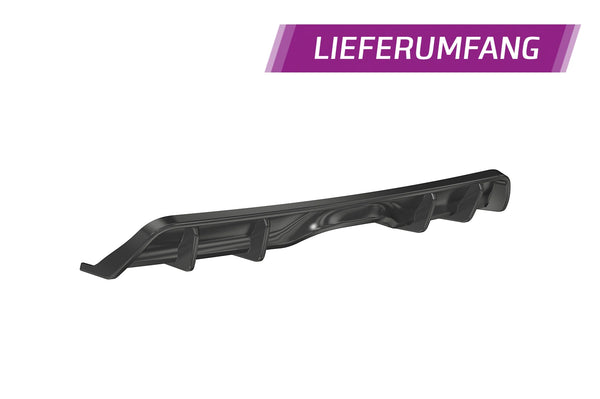CSR Porsche Boxster 986 Rear bumper diffuser splitter apron ABE HA420-M in Matte Carbon Finish - Ready to Fit