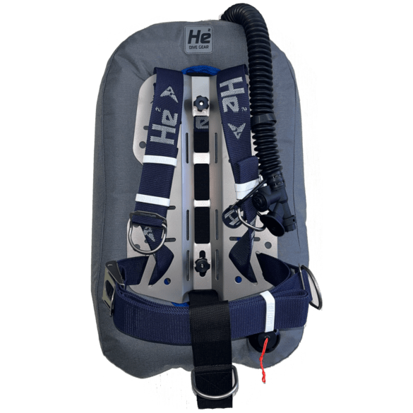 Helium Dive STS-30 Single Tank Wing System
