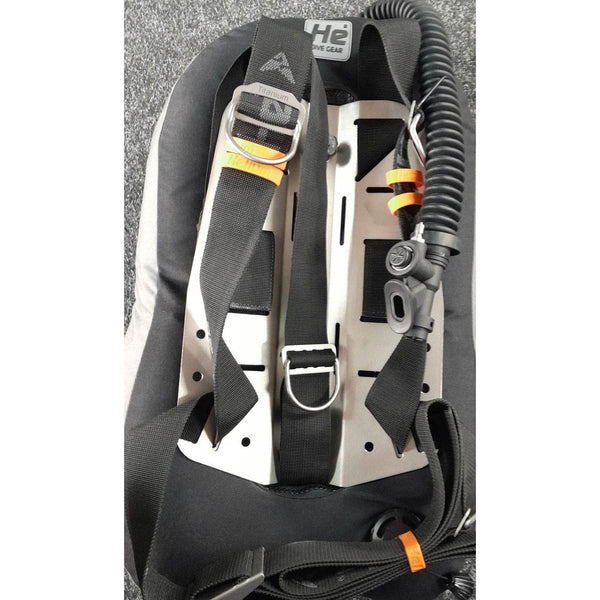 Helium Dive STS-30 Single Tank Wing System