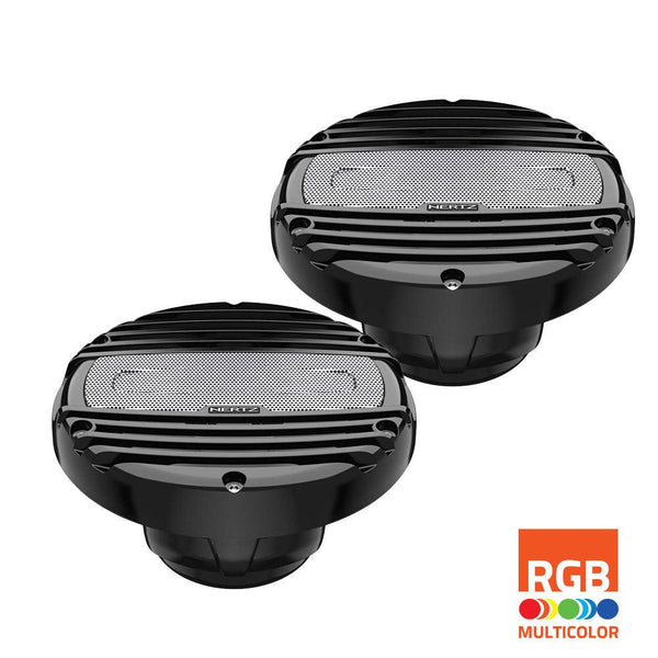 Hertz HMX 6.5 LD-C RGB IP65 150W Marine Speakers (Pair) | 4Boats