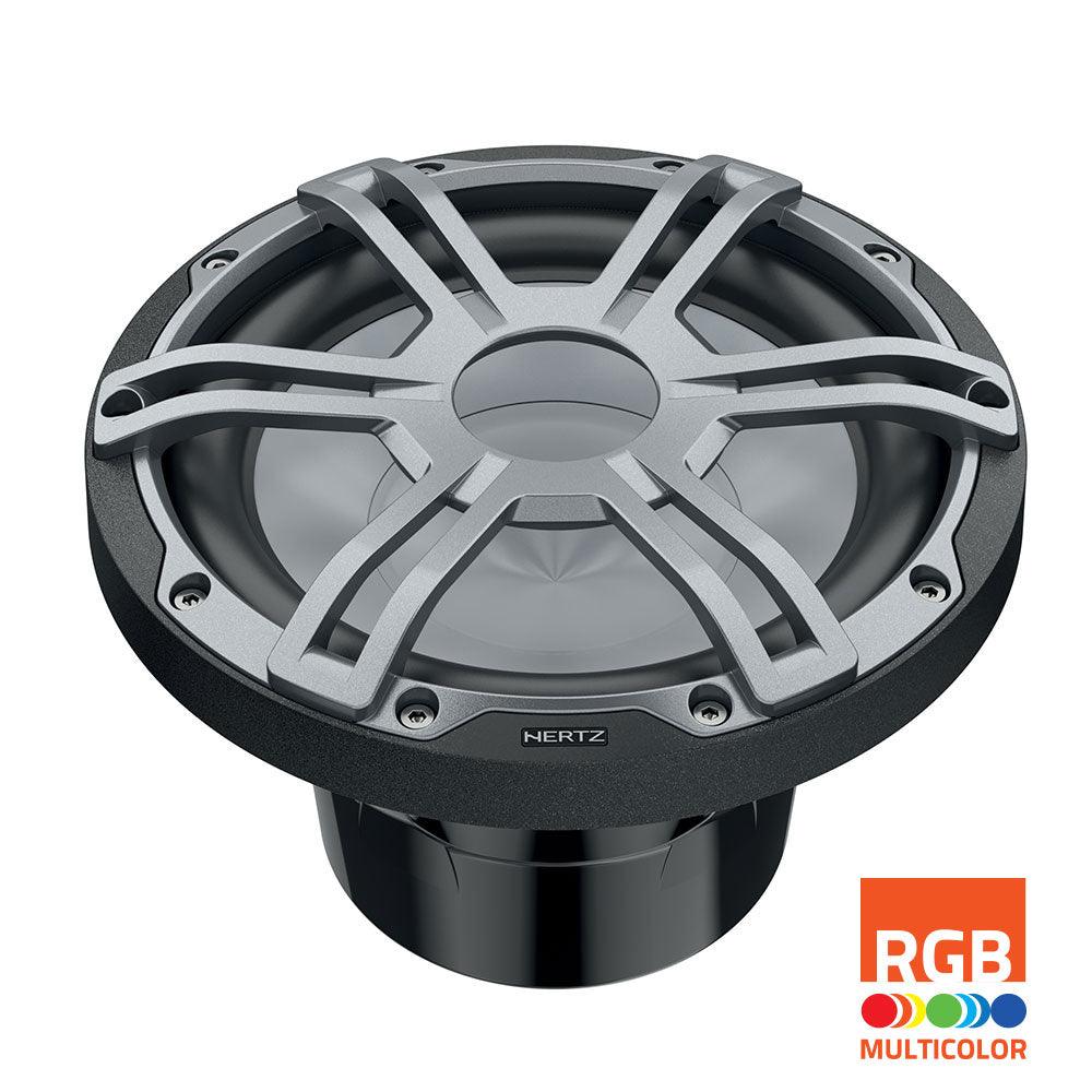 Hertz HMS 10 S2-LD-G 10" 500W IP65 2Ω RGB Subwoofer | 4Boats