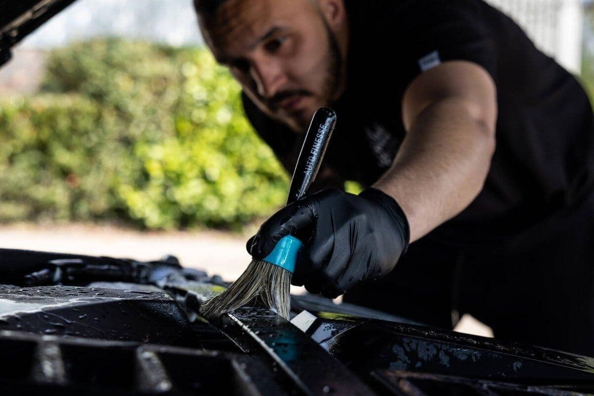 Auto Finesse Hog Hair Detailing brushes (pair)