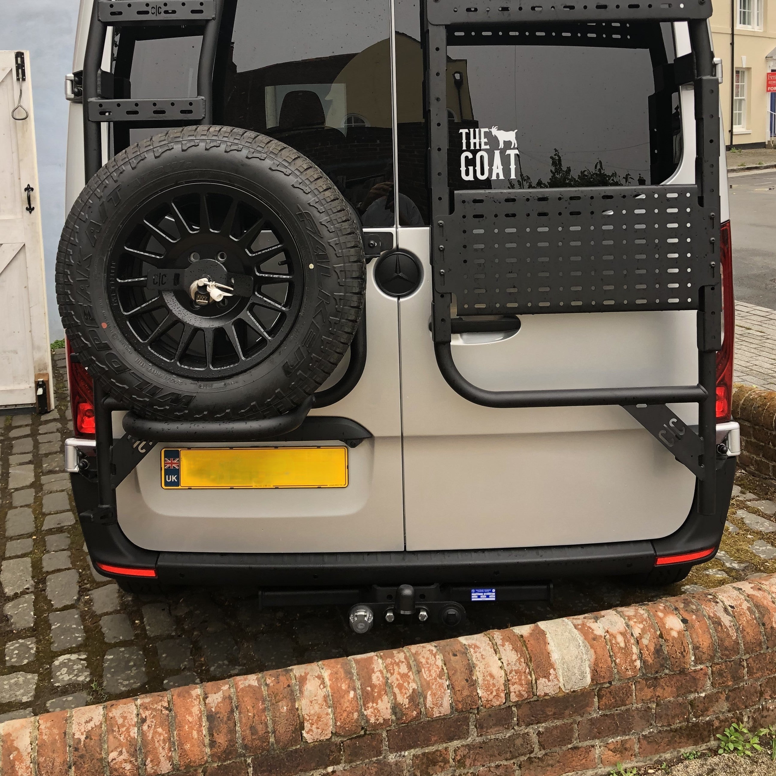 For Mercedes-Benz Sprinter Dodge 907 Rear Bumper Protector | Heavy-Duty Van Bumper Guard – Van-X