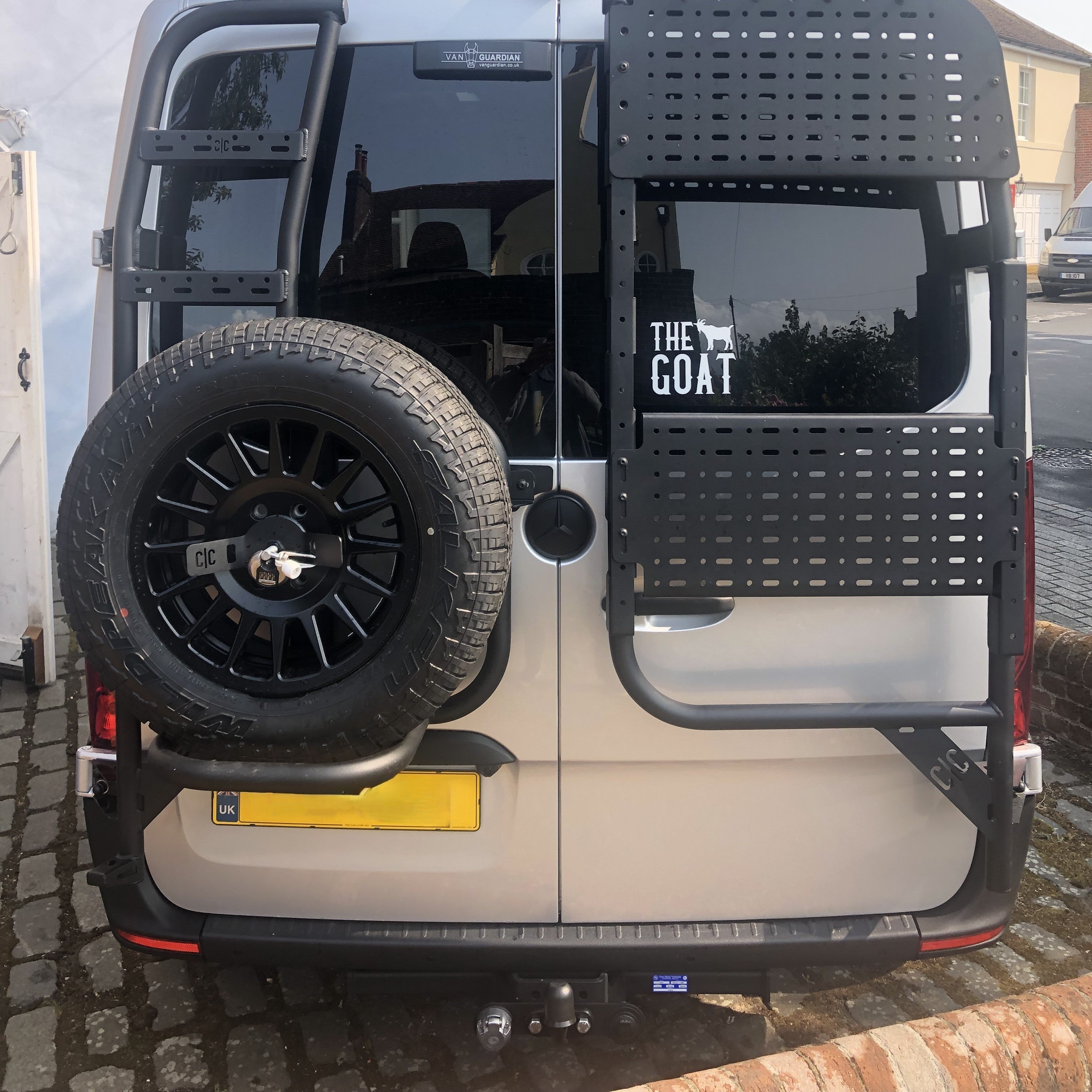 For Mercedes-Benz Sprinter Dodge 907 Rear Bumper Protector | Heavy-Duty Van Bumper Guard – Van-X