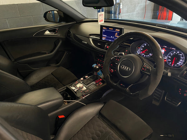 Audi A6 / S6 / RS6 C7 Carbon Fibre Custom Steering Wheel (2013 - 2018 Models)