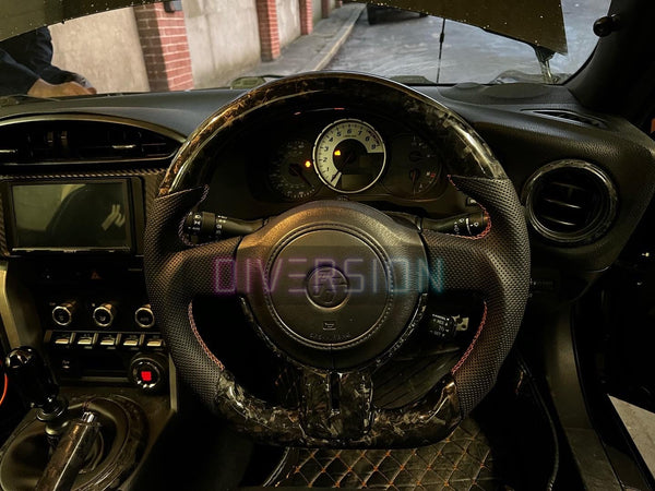 Subaru BRZ Custom Carbon Fibre Steering Wheel (2012 - 2021 Models)