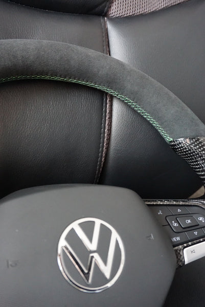 Volkswagen Golf MK8 Carbon Fibre Steering Wheel (2020+ Models)