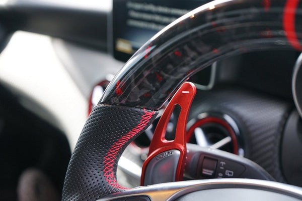 Mercedes Benz A Class W176 Facelift Custom Carbon Fibre Steering Wheel (2014 - 2018 Models)