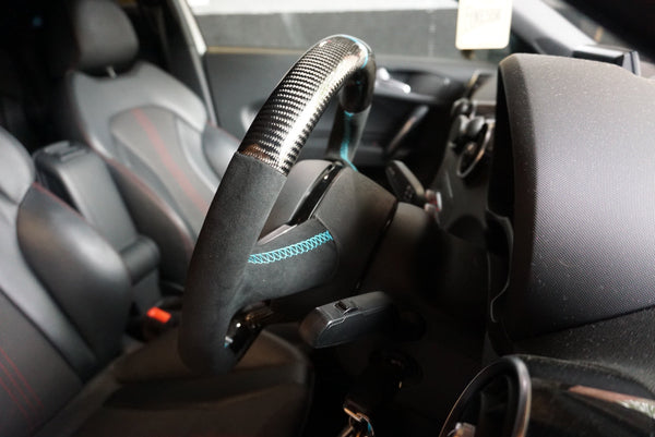 Audi A1 / S1 8X Carbon Fibre Custom Flat Bottom Steering Wheel (2010 - 2018)