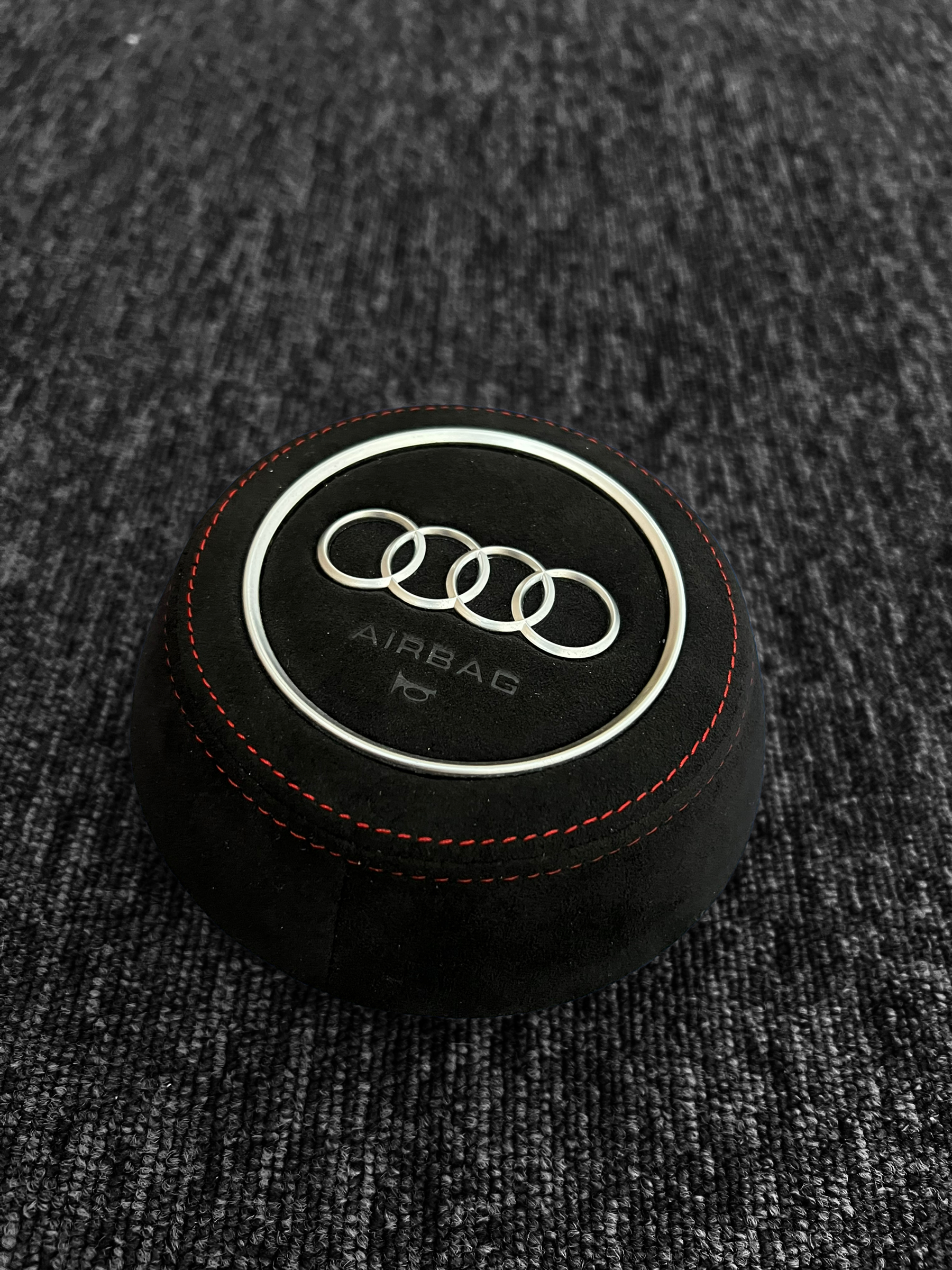 Audi A3 / S3 / RS3 8V Custom Alcantara Airbag Cover (2012 - 2020)