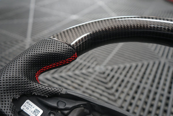 Mercedes Benz A Class W176 Facelift Custom Carbon Fibre Steering Wheel (2014 - 2018 Models)