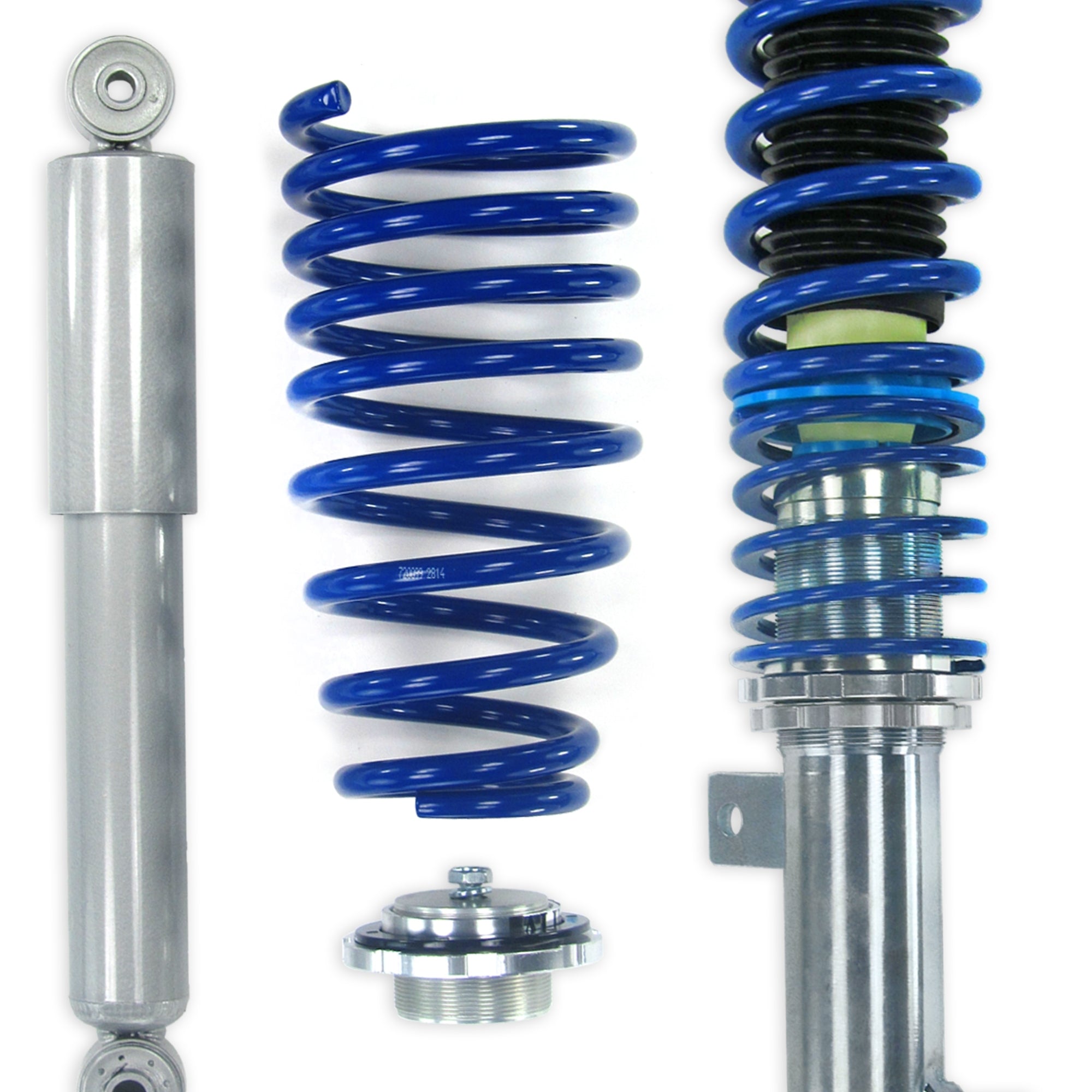 JOM Blueline Lowering Coilovers Fiat 500 Typ 312 1.2 8V 1.3 1.4 16V, incl. Abarth 2007+