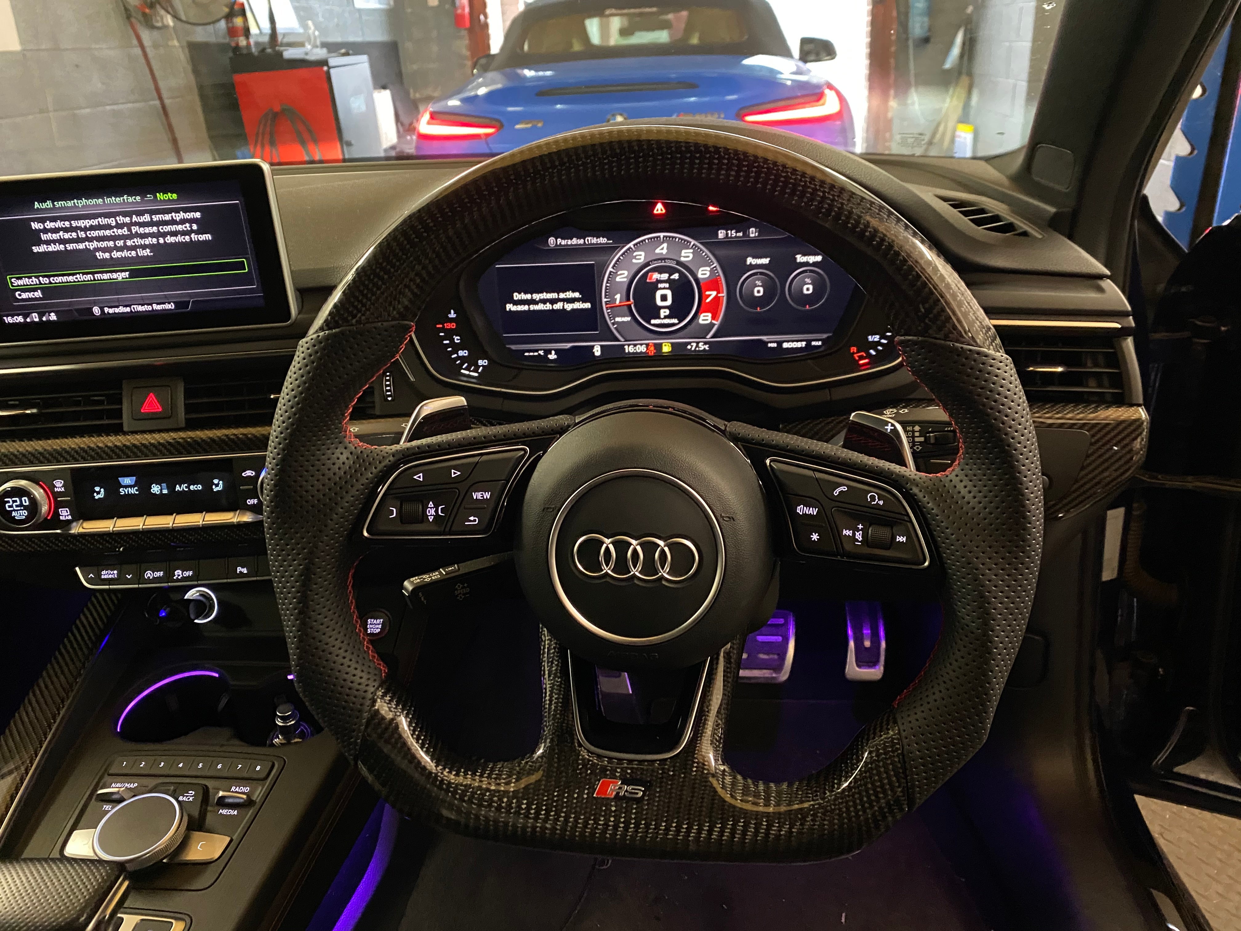 Audi A4 / S4 / RS4 B9 Carbon Fibre Custom Steering Wheel (2017+)