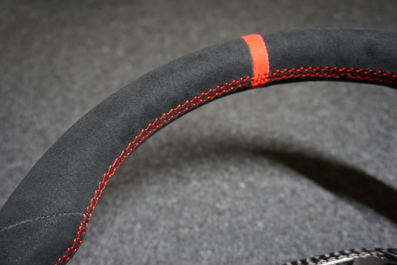 Volkswagen Golf MK8 Bespoke Custom Alcantara / Leather Steering Wheel (CUSTOM /  GTI / GTD / R-Line / R 2020+ Models)