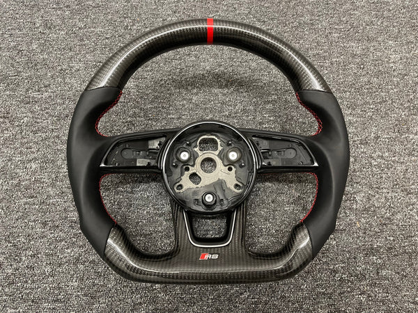 Audi A4 / S4 / RS4 B9 Carbon Fibre Custom Steering Wheel (2017+)