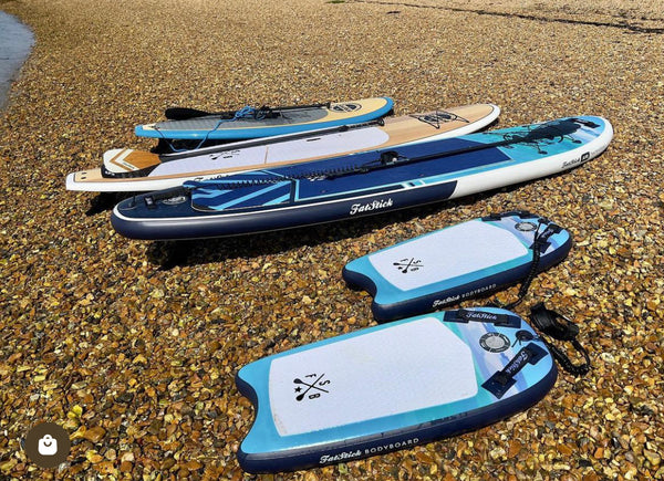 Inflatable 43" FatStick Body Board Package