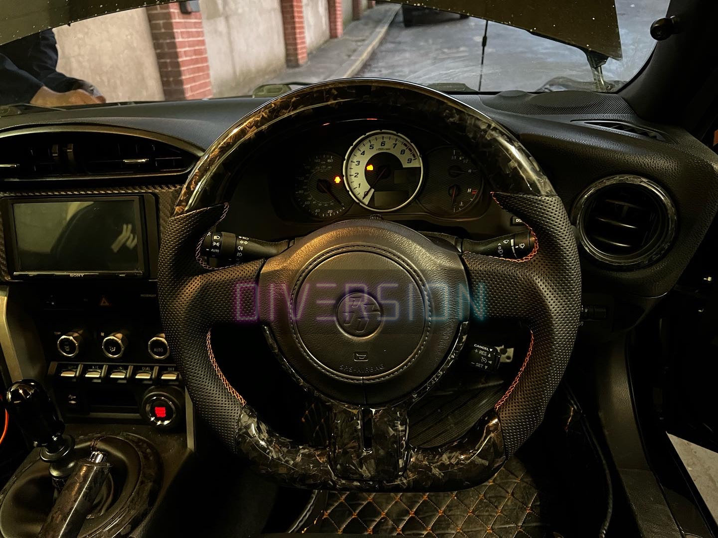 Toyota GT86 Custom Carbon Fibre Steering Wheel (2012 - 2021 Models)