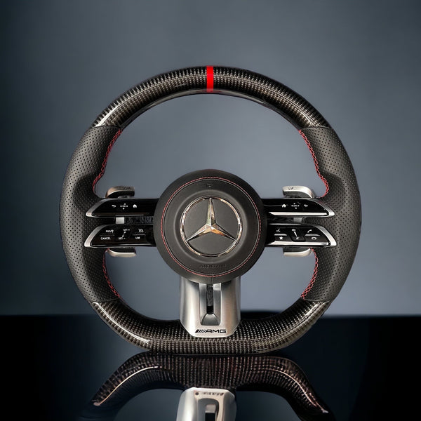 Mercedes Benz E Class Custom Carbon Fibre Steering Wheel (2022+ Models W214 +OTHER)